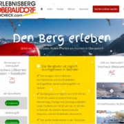 Webseite für Bergbahn