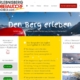 Webseite für Bergbahn