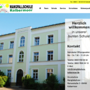 Webseite der Mangfallschule Kolbermoor