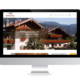 WebDesign Rosenheim Referenz für Ferienwohnung auf PC-Bildschirm