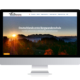 WebDesign Rosenheim Referenz für Tourismus-Angebot auf PC-Bildschirm