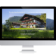 WebDesign Rosenheim Referenz für Ferienwohnungen auf PC-Bildschirm