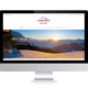 WebDesign Rosenheim Referenz für Urlaubsort auf PC-Bildschirm