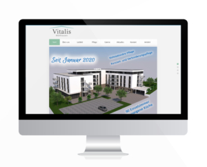 Vitalis Seniorenresidenz Mühlhausen Webseite online